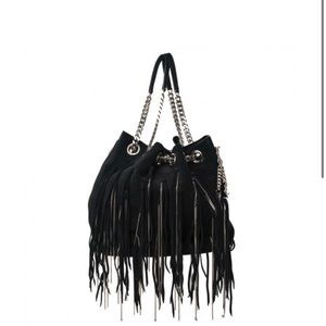 Saint Laurent Paris Emmanuella Chain Bucket Bag